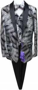 BOYS 5PC. SUIT (SILVER) 2141423